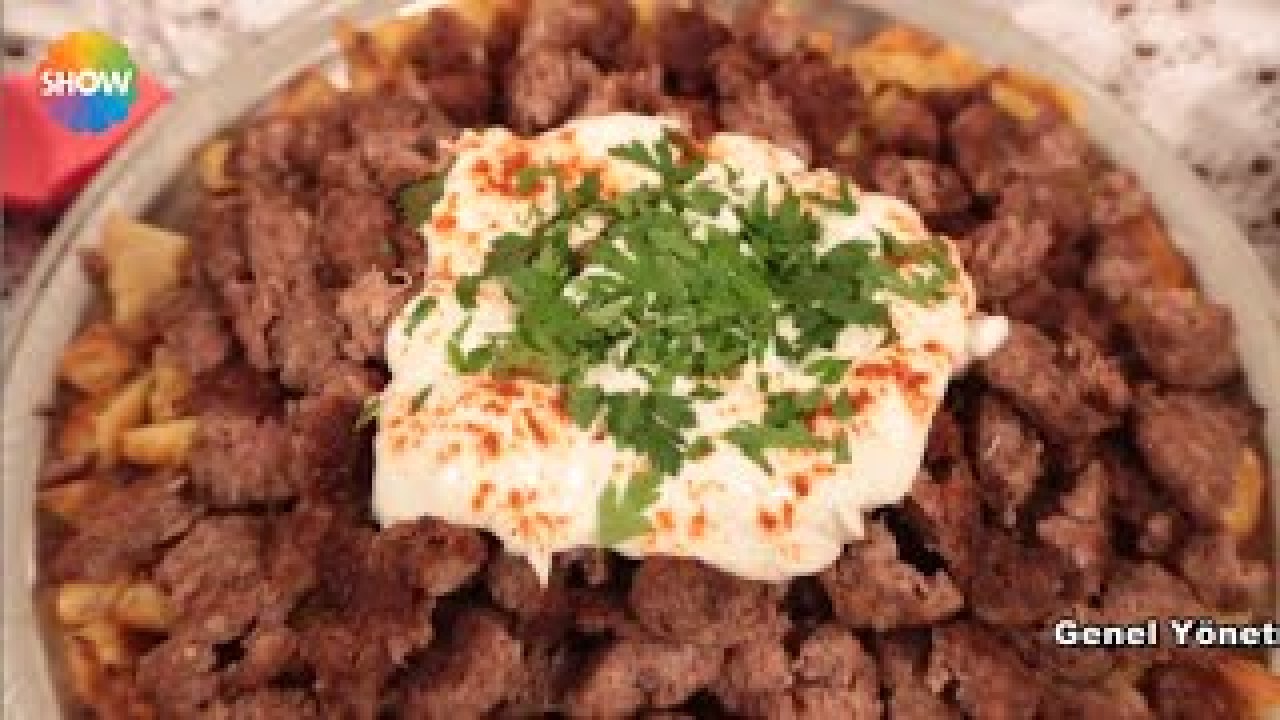 Ev Tipi Yoğurtlu Kebap Videosu Ev Tipi Yoğurtlu Kebap Videosu