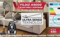 Vestel – Yıldız A9000 Elektrikli Süpürge
