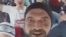 Rizesporlu taraftarlardan 'Yok yere gittin şarkısı!'