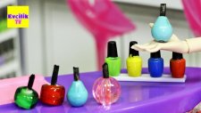 Barbie Oyuncak Bebekler için Oje Yapımı - Evcilik TV Kendin Yap