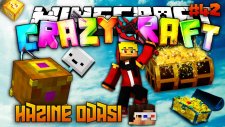 Gizli Hazine Odası! | Minecraft Crazy Craft | Bölüm 42 w/Ahmet Aga