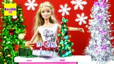 Polly Pocket Evi ve Chelsea Kulüp Evi için Yılbaşı Ağacı Yapımı | EvcilikTV