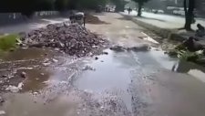 Sebzeleri Lağımda Yıkamak - Hindistan