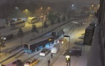 Otobüsün imdadına yolcuları yetişti