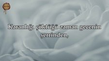 Felak Suresi - Nasser al Qatami (Kıraat 2) | fussilet Kuran Merkezi