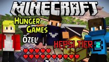 MCSG ÖZEL ODA KURMAK? Tüm Sandıklar Tier 2 - Hunger Games - Minecraft Açlık Oyunları
