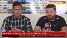 Antalyaspor, Roman Motta ile 2,5 Yıllığına Anlaştı