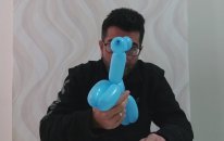 Sosis balon köpek yapımı