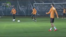 Galatasaray idmanında gerginlik