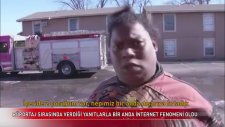 Evi Yanan Kadın - İnternetin Yeni Fenomeni