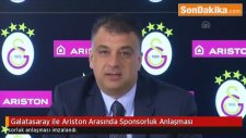 Galatasaray Aristonla Sponsorluk Anlaşması yaptı