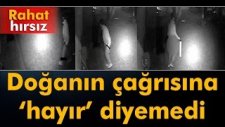 Soyacağı Evin Bahçesine Hacet Gideren Hırsız
