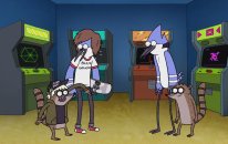 Sürekli Dizi | Mordecai ve Rigby Mordecai ve Rigby ile Tanışırsa