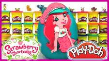 Dev Sürpriz Yumurta Oyun Hamuru Play Doh Strawberry Shortcake EvcilikTV