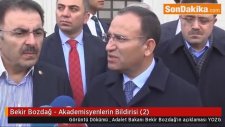 Akademisyenlerin Bildirisi 2 - Bekir Bozdağ -