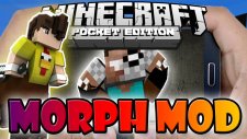 Minecraft PE (Pocket Edition) DÖNÜŞÜM MODU | Minecraft PE MORPH MOD - 0.12.1