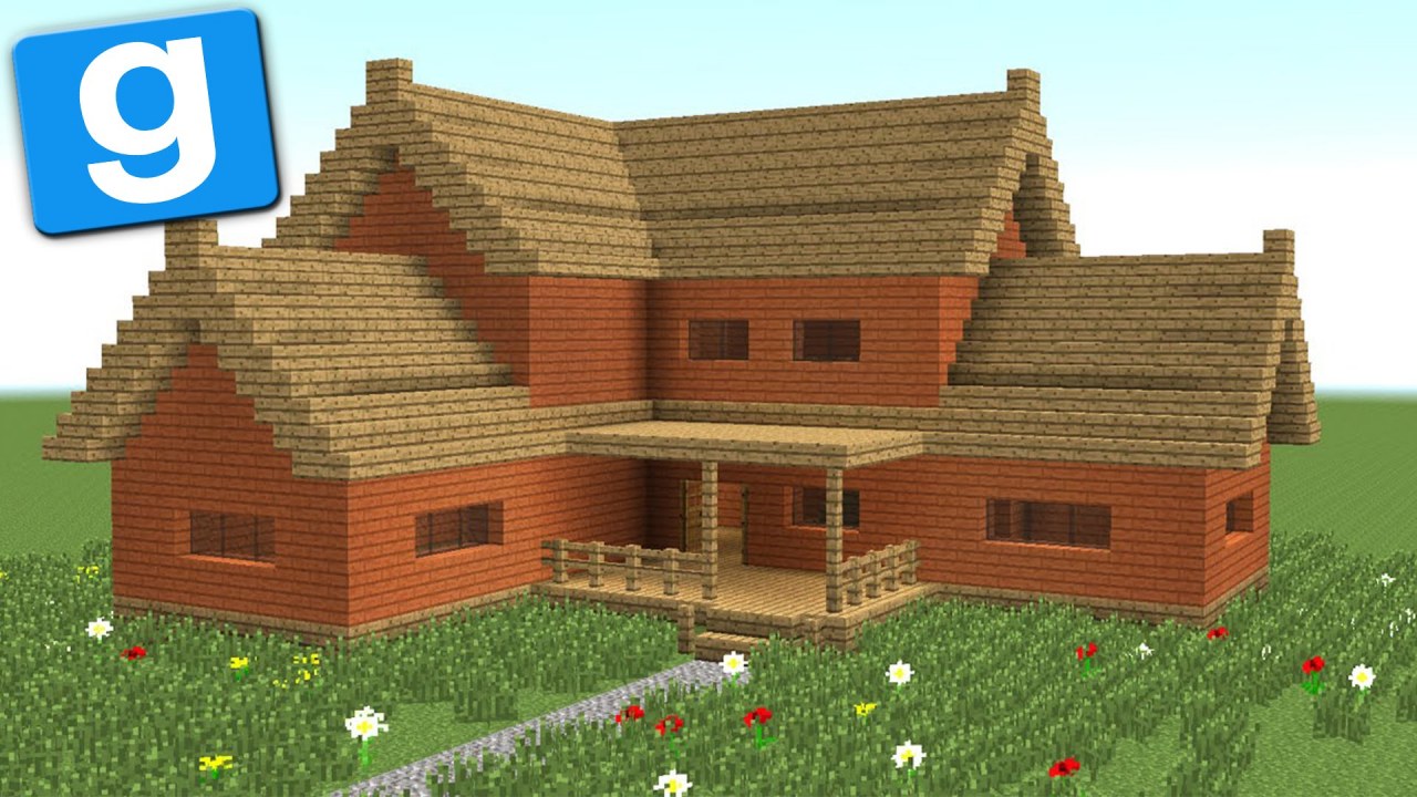 Как построить красивый дом в Minecraft