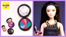 Barbie Bebekleri İçin Makyaj Malzemesi Yapımı | Evciliktv