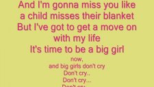 Fergie Big Girls Don't Cry Lyrics
