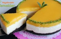 Oreolu Portakal Soslu Yalancı Chessecake