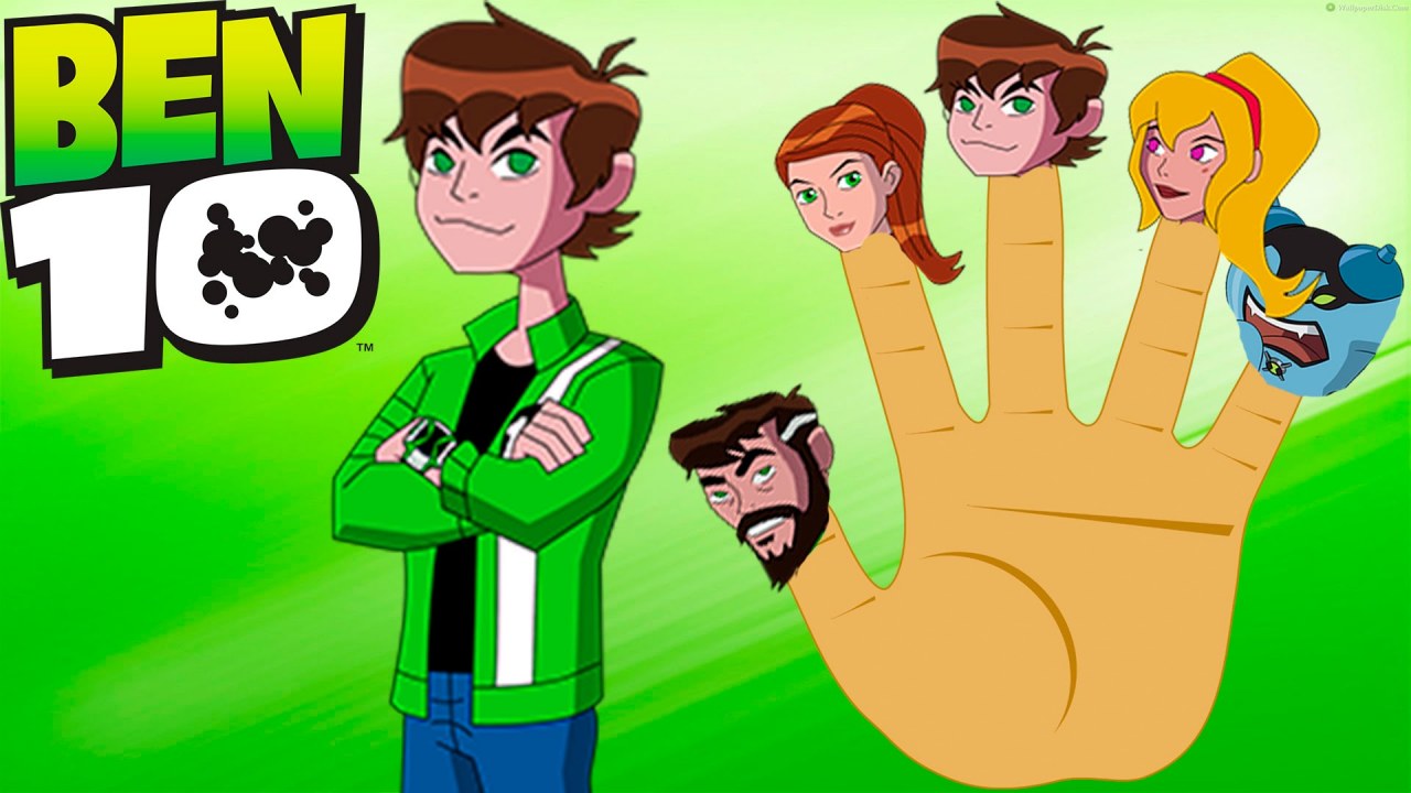 Ben10 Finger Family Song Nursery Rhymes