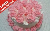 Gül Temalı Yaş Pasta Nasıl Yapılır ( Leziz Yemek Tarifleri )