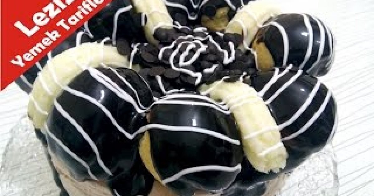 Profiterollü Yaş Pasta Tarifi Yaş Pasta Tarifi (Leziz Yemek Tarifleri