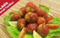 Soslu Ev Yapımı İçli Köfte Nasıl Yapılır How To Make Stuffed Meatballs )