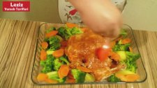 Fırında Garnitürlü Tavuk Nasıl Yapılır (How To Cook Garnish Chicken Bakery )