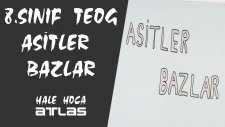 Asitler Bazlar 8. Sınıf Fen Teog / Atlas Yayinlari