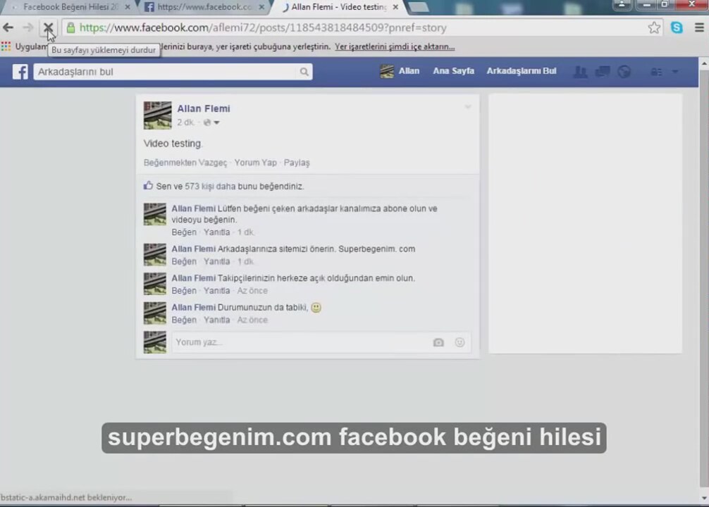 facebook beğeni hack programı