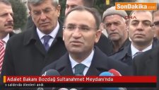 Adalet Bakanı Bekir Bozdağ Sultanahmet Meydanı'nda