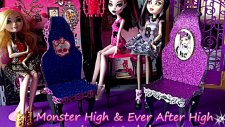 Monster High & Ever After High Bebekleri İçin Sandalye Yapımı / Cerenle Cocuk Oyunlari