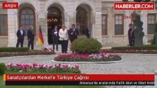 Sibel Kekilli'nin De Aralarında Bulunduğu Sanatçılardan Merkel'e Türkiye Çağrısı