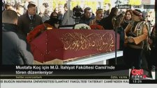 Mustafa Koç'un Osmanlı Sancağı İle Uğurlanması