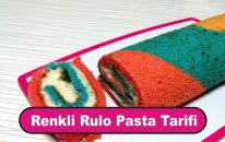 Leziz Yemek Tarifleri - Renkli Rulo Pasta Tarifi / How To Make Rainbow Roll Cake