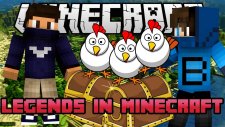 SANDIK ODASI VE TAVUKLAR! - LEGENDS in MİNECRAFT - Bölüm 5