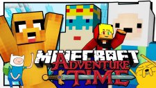 Türkçe Minecraft | Adventure Time! (Macera Zamanı) | Ağaç Ev & Şeker Krallığı! - 1bölüm / Tto