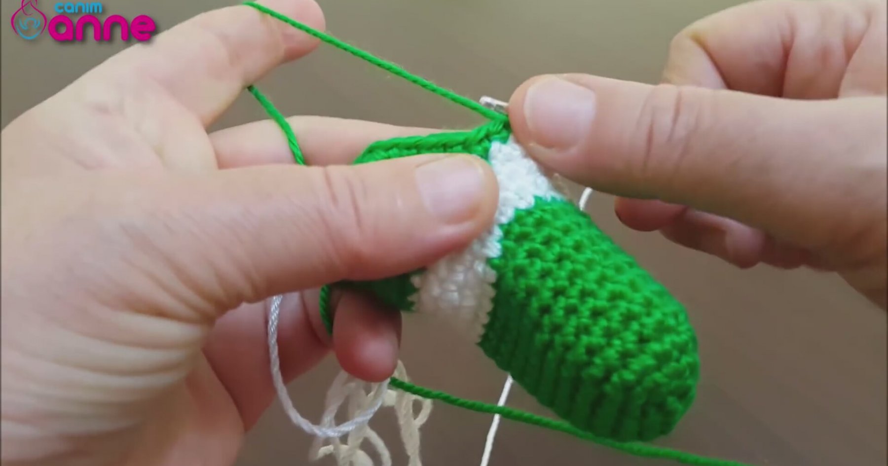 Amigurumi cilek K?z Ayak ve Bacak ?r?l??? ?zlesene.com