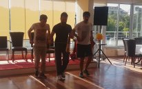 Fox Tv İnadına Aşk Dizisinin Başrol Oyuncularından Eren Vurdem Ve Taner Rumeli İle Horon Dersleri