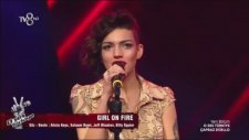 Eda Acar - Girl On Fire (O Ses Türkiye Çapraz Düello) 26 Ocak Salı