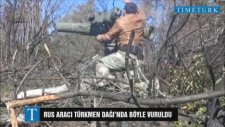 Rus Aracının Türkmenler Tarafından Vurulma Anı