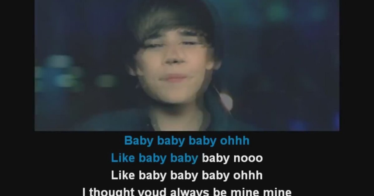 Justin Bieber Baby Karaoke | İzlesene.com