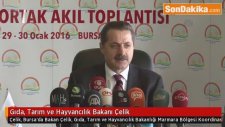 Bursa'da Bakan Çelik, Gıda, Tarım ve Hayvancılık Bakanı