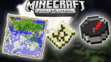 Minecraft Pe - Pusulalı Harita Nasıl Yapılır ? / Bthnclks