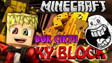 İçinden Bok Çıktı! - Türkçe Minecraft : Lanetli Şans Blok Savaşı!