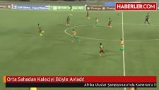 Serge Yao N'guessan'ın Orta Sahadan Kaleciyi Böyle Avladı!
