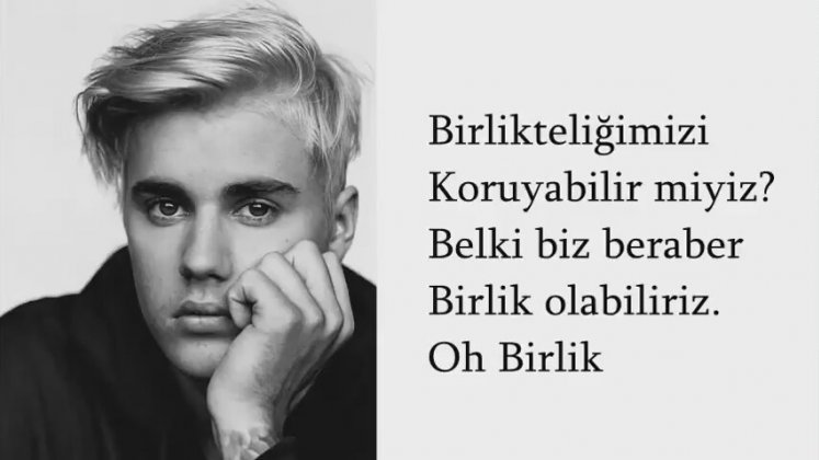 Justin Bieber Company Türkçe Çeviri Şarkı Sözü Lyrics (Turkish ...