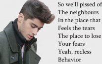 Zayn Malik PillowTalk Lyrics