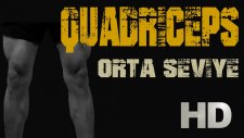 Orta Seviye - Evde Leg -Quadriceps (Bacak) Antrenmanı / Fitness